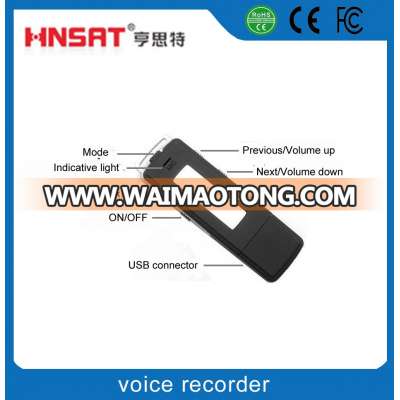 Portable pendrive voice recorder MP3 recorder device